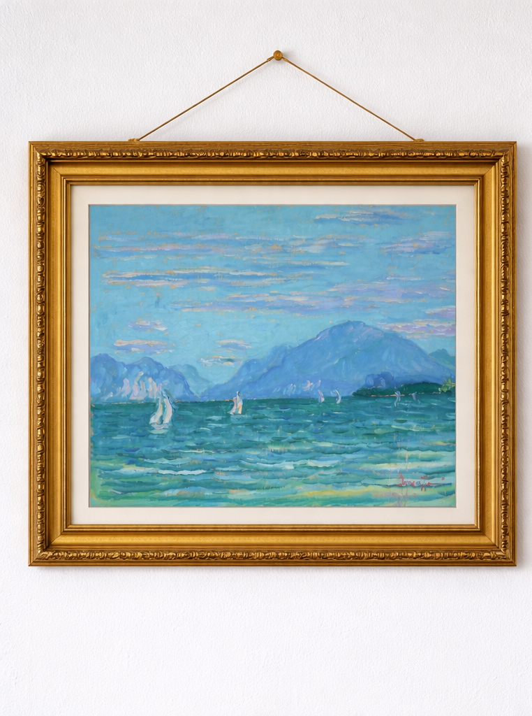 Burrasca sul lago
